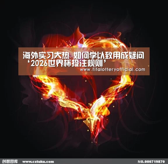 海外实习大热 如何学以致用成疑问‘2026世界杯投注规则’(图4) 世界杯投注站