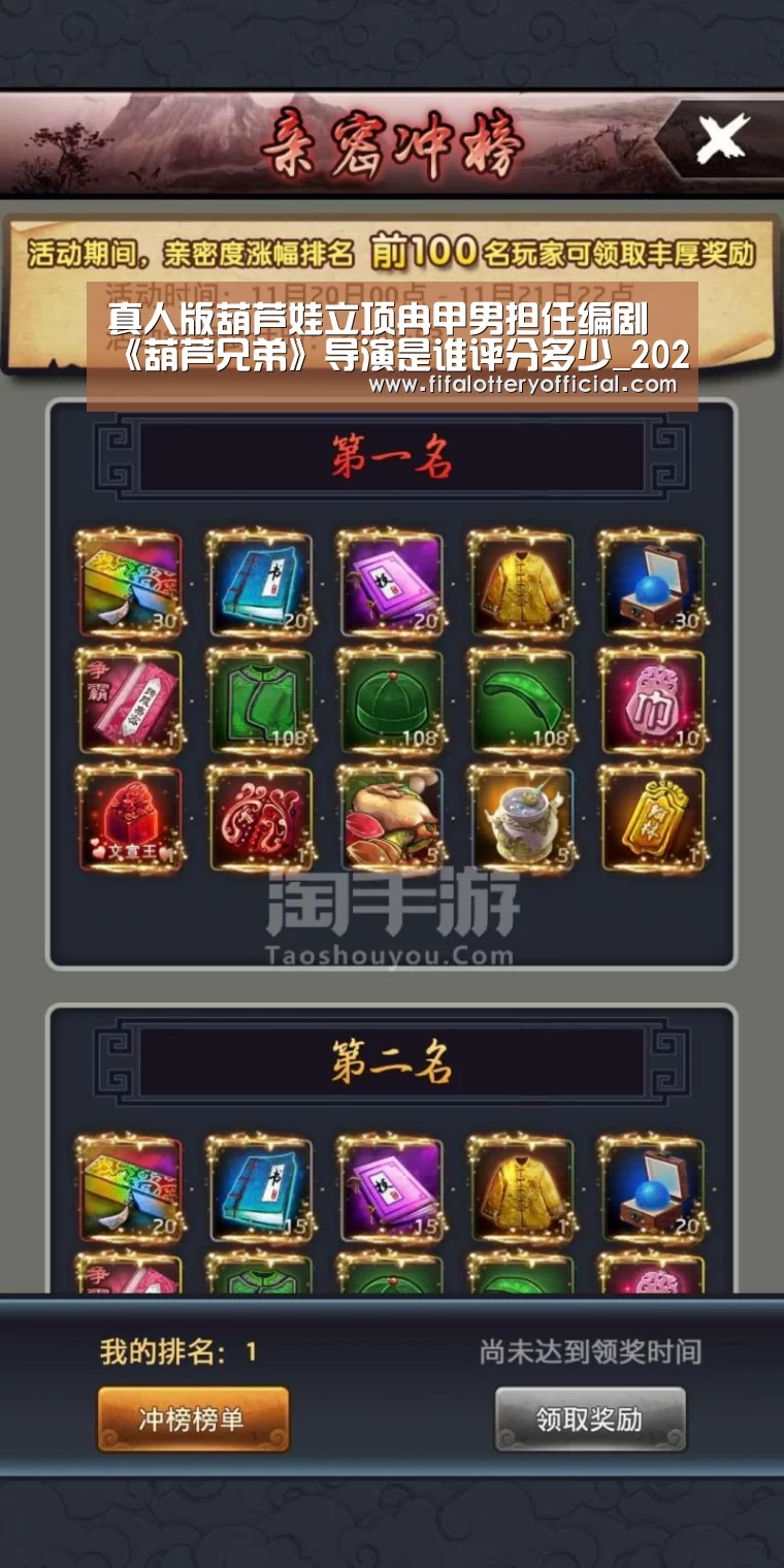 真人版葫芦娃立项冉甲男担任编剧 《葫芦兄弟》导演是谁评分多少_2026世界杯投注规则(图2) 世界杯投注站官网